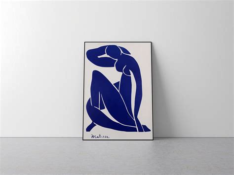 Henri Matisse Blue Nude Ii Print Henri Matisse Blue Nude Ii Etsy