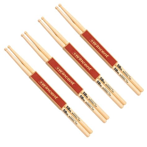 Disc Wincent Hickory Bxl Roundtip Drumsticks Pk At Gear Music