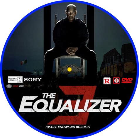 The Equalizer 3 2023 R1 Custom Dvd Label Dvdcovercom