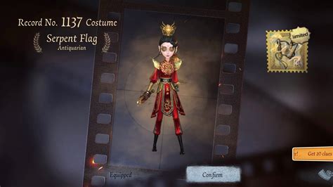 Identity V Antiquarian S New Ss Tier Has Arrived And It Looks Fantastic Package Emote