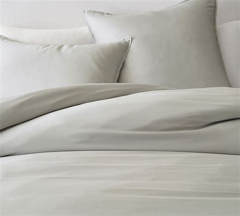 Tencel Essential Duvet Cover Pottery Barn