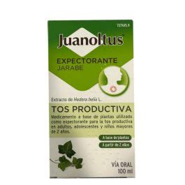 Juanoltus Expectorante Jarabe 100ml Tos Productiva Farmasoler