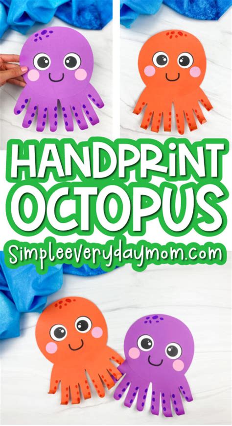 Octopus Template For Preschool