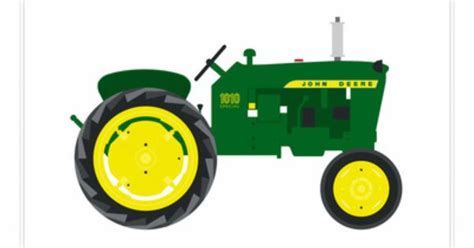 John Deere Tractor Clip Art - ClipArt Best