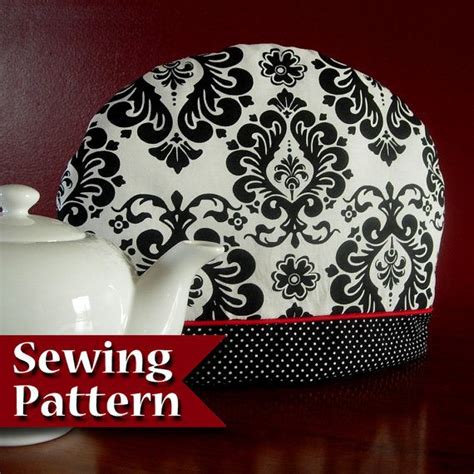 Tea Cozy Pattern DIY Tutorial Tea Cosy Sewing Pattern PDF