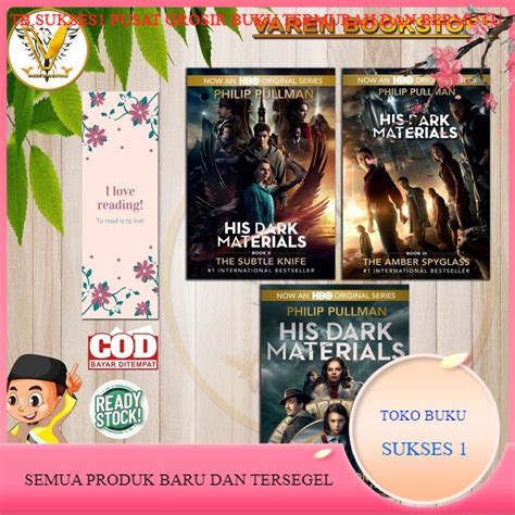 Jual Buku The Golden Compass The Subtle Knife The Amber Spyglass His Dark Materials Series