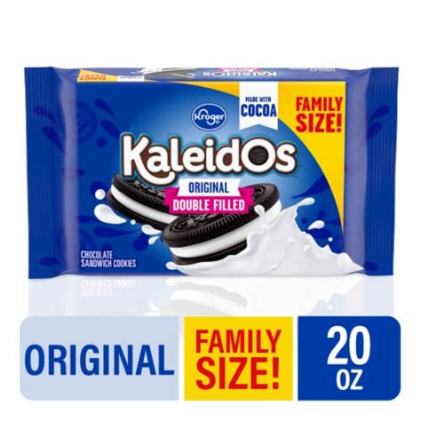 Kroger Kaleidos Original Double Filled Chocolate Sandwich Cookies