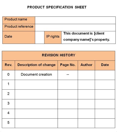 Free Functional Specification Templates Smartsheet Bank2home