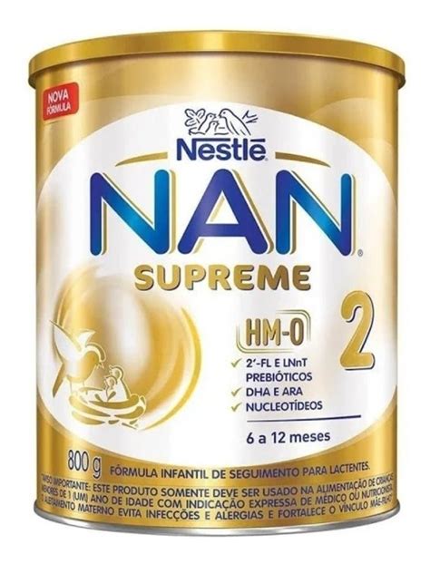 Leche De F Rmula En Polvo Nestl Nan Supreme En Lata De G A