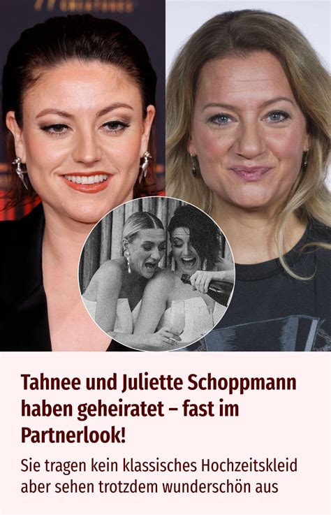 Komikerin Tahnee Und Ex DSDS Star Juliette Schoppmann Haben Sich Das Ja