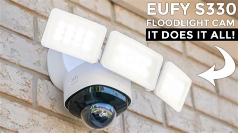 Eufy S Floodlight Cam Ai Detection Auto Tracking Pan Tilt