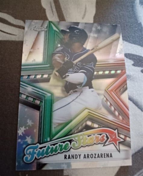 2021 Topps Chrome RANDY AROZARENA Rookie FUTURE STARS INSERT CARD FS