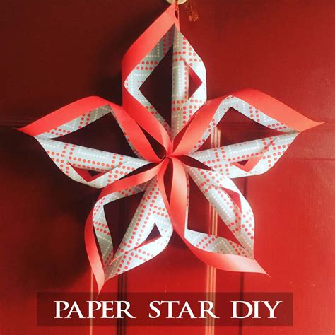 Christmas Paper Star DIY and a giveaway! | Handmade PaPer FloweRs by ...