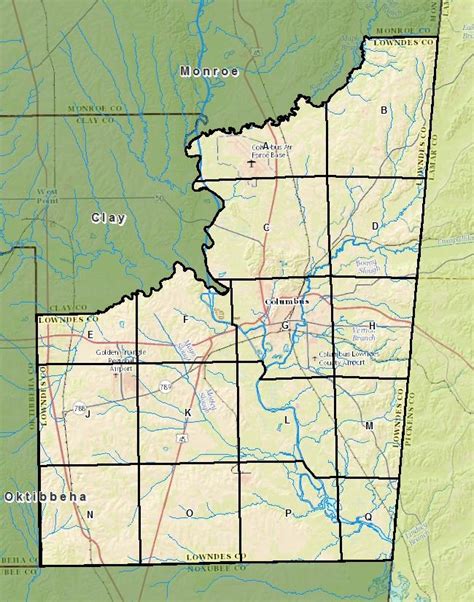 Lowndes County - Borehole Collection - MS-DEQ Geology