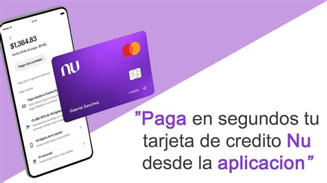 Paga tu tarjeta de credito Nu desde la aplicación Cuenta Nu YouTube