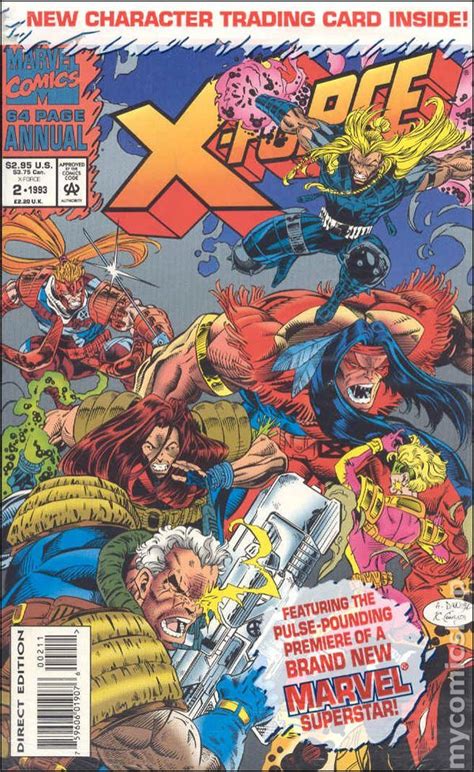 The Cover To X Force Comic Book