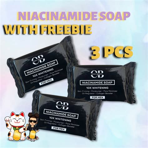 Cb Niacinamide Soap With 10x Whitening For Men All Skin Types Fragrance