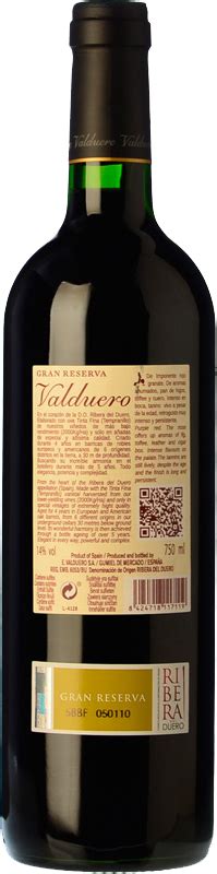 Valduero Gran Reserva 2009 Comprar Vino Tinto Gran Reserva Ribera