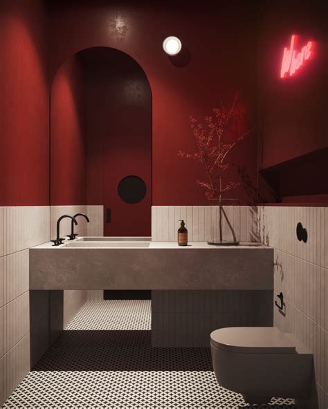 Public restroom design - 56 photo