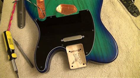 Custom Warmoth Telecaster Guitar Build Youtube