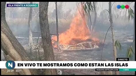 El Incendio En Las Islas En Primera Persona “rogamos Que El Viento No