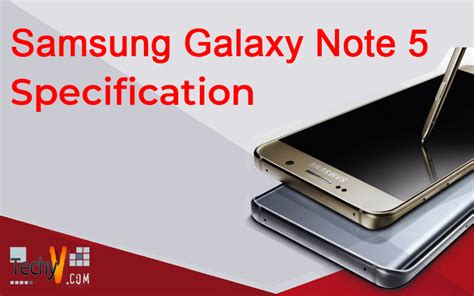 Samsung Galaxy Note 5 Specification - Techyv.com