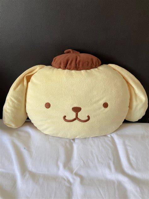 Original Sanrio Pompompurin Pillow Hobbies And Toys Toys And Games On