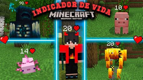 Indicador De Vida Para Minecraft Pe Youtube