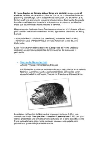 Evoluci N Del Hombre Pdf