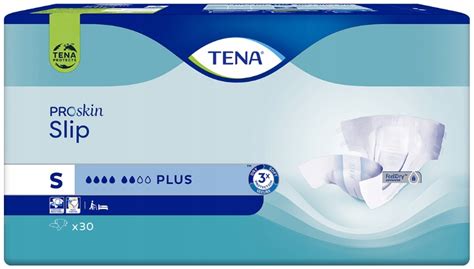 Tena Slip Proskin Plus S Pampersy Dla Doros Ych Allegro Pl