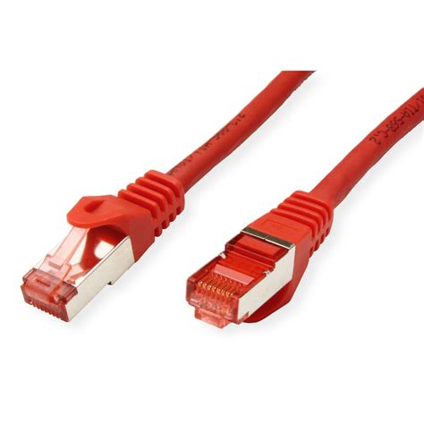 ROLINE S FTP Patch Cord Cat 6 Component Level LSOH Red 1 M SECOMP