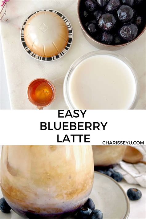 Blueberry Latte Recipe Coffee Drink Recipes Coffee Recipes Tea