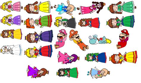 More Mario characters sleeping by Ruensor on DeviantArt