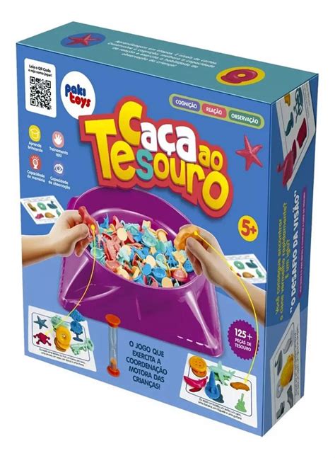 Jogo Caça Ao Tesouro - Jogo Caça ao Tesouro - PakiToys - Mini Cientista