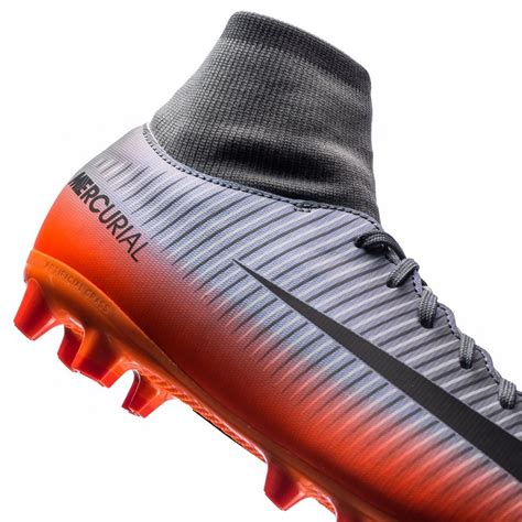 Nike Mercurial Victory VI CR7 Chapter 4 DF AG-PRO - Cool Grey/Orange Kids