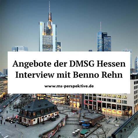 Interview zu den Angeboten für MS Patienten der DMSG Hessen