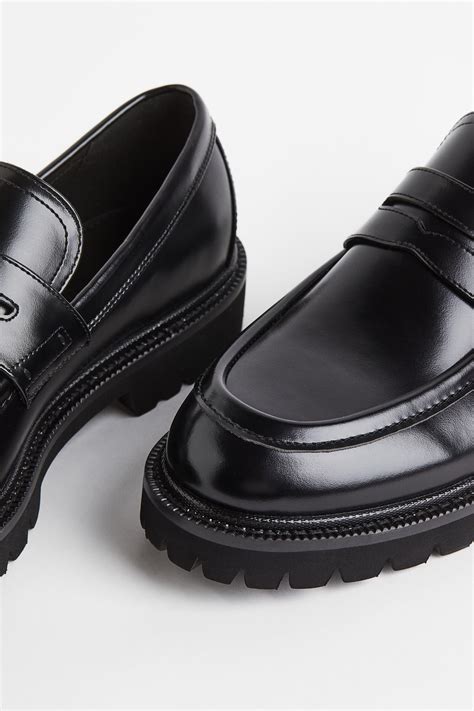 Chunky Loafers Black Men Handm Us