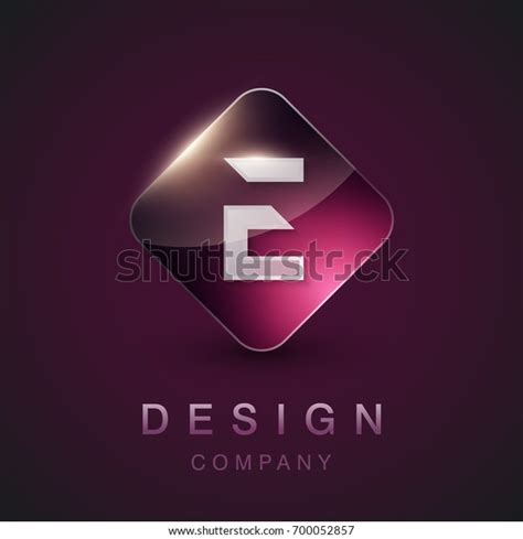 artistic design vector logo template letter stock vector royalty