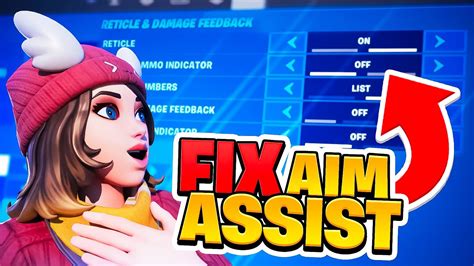 How To Fix Your Aim Assist In Fortnite Chapter Fortnite Controller