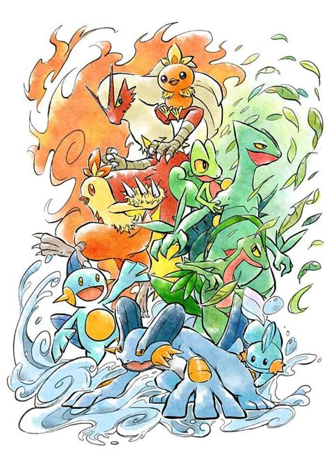 starters - Pokémon Photo (34772563) - Fanpop