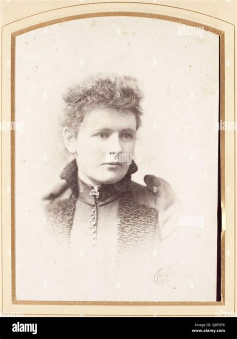 Woman Circa 1890 Dunedin By Burton Brothers Stock Photo Alamy