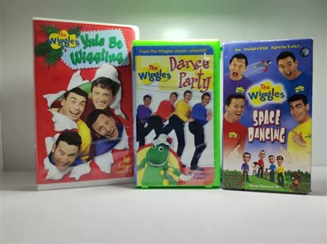 Vhs The Wiggles Space Dancing Eur 2806 Picclick Fr