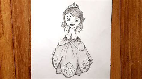 Pencil Drawing Of Sofia The First Polish your personal project or ...