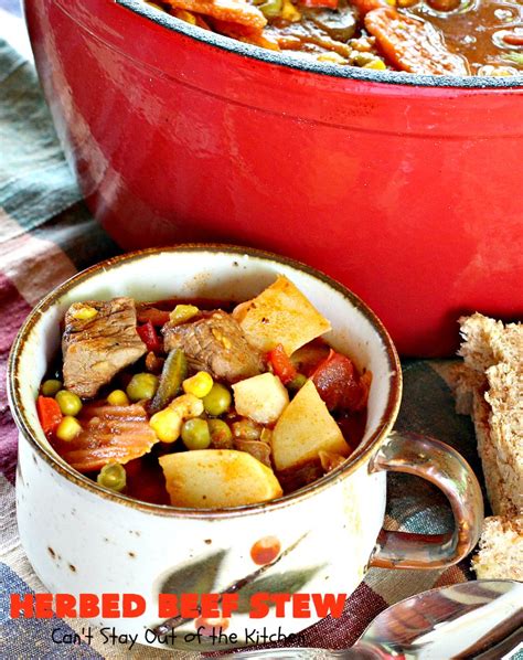 Herbed Beef Stew Cant Stay Out Of The Kitchen