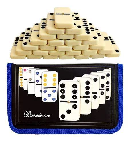 Juego De Domino Doble 6 En Cartuchera 28 Fichas MercadoLibre