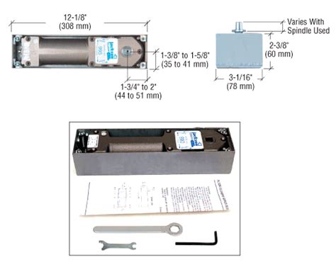 Crl Jackson Series No Hold Open Spring Power Adjustable Floor