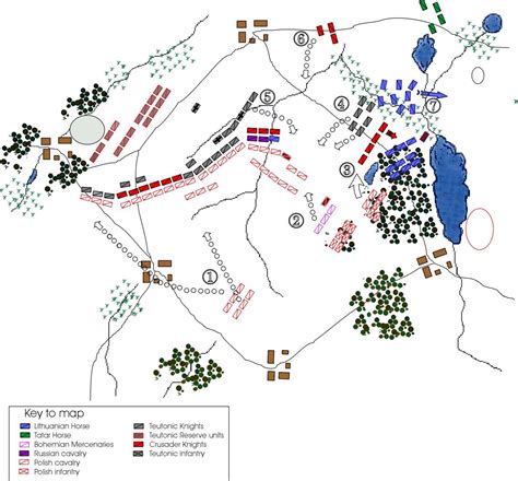 Battle Of Tannenberg Map