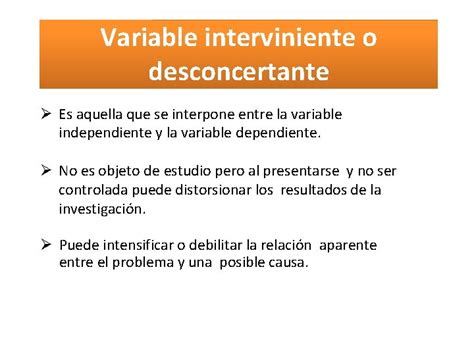 Las Variables En La Investigacin De Mercados Concepto