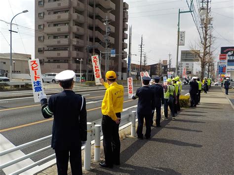 愛知県警察広報課 On Twitter 【守山警察署】 管内で交通死亡事故が発生したため、緊急キャンペーンとして守山区役所、管内の交通安全