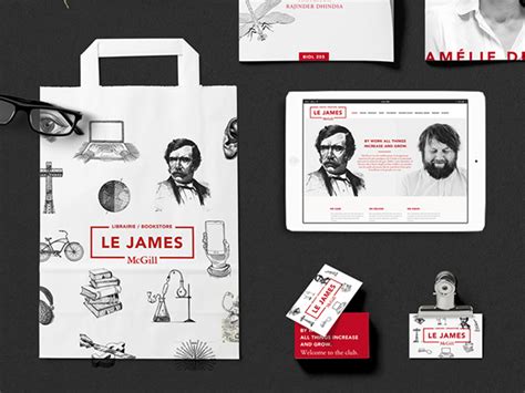 Le James McGill - Bookstore on Behance